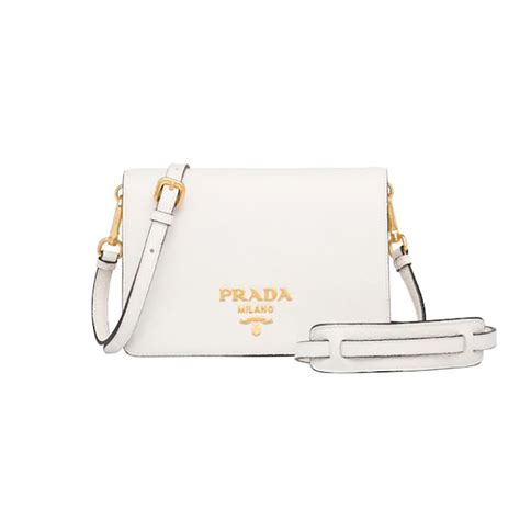 white PRADA Women Handbags 